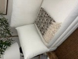 Amara - block print throw blanket
