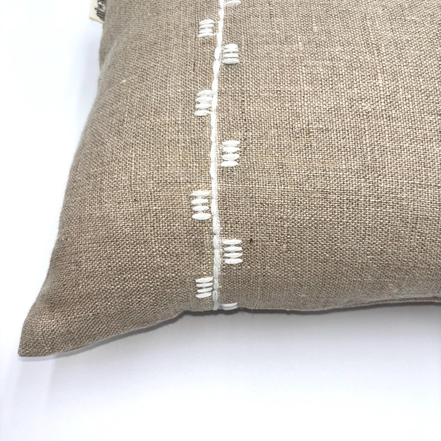 Madeline - linen burlap pillow cover (beige)