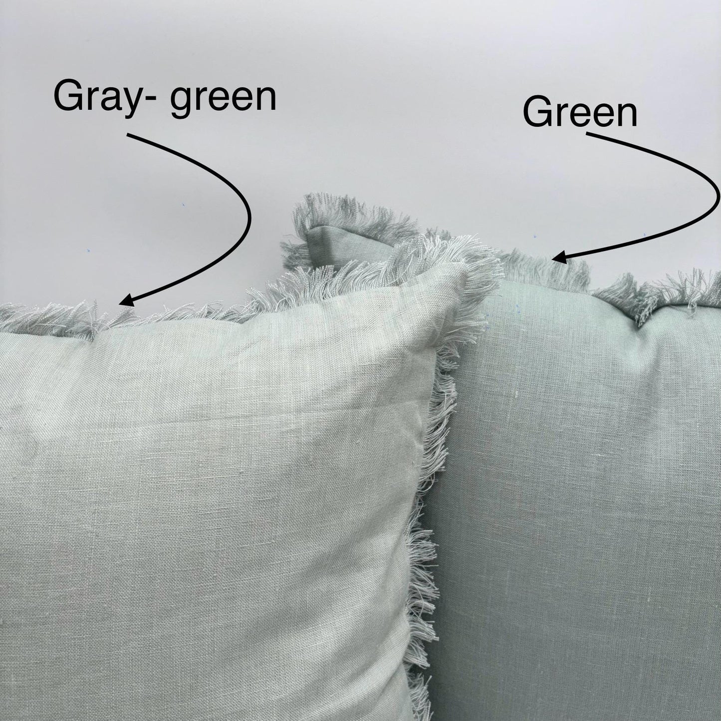 Clara - linen pillow cover